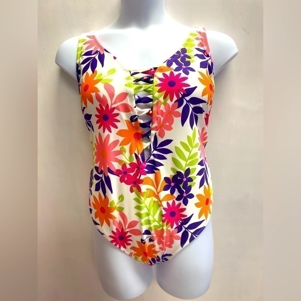 Adorable floral print Terra Sky one piece
